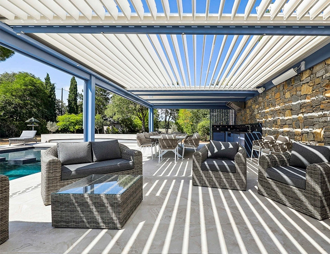  An  attractive ,  durable  installation 